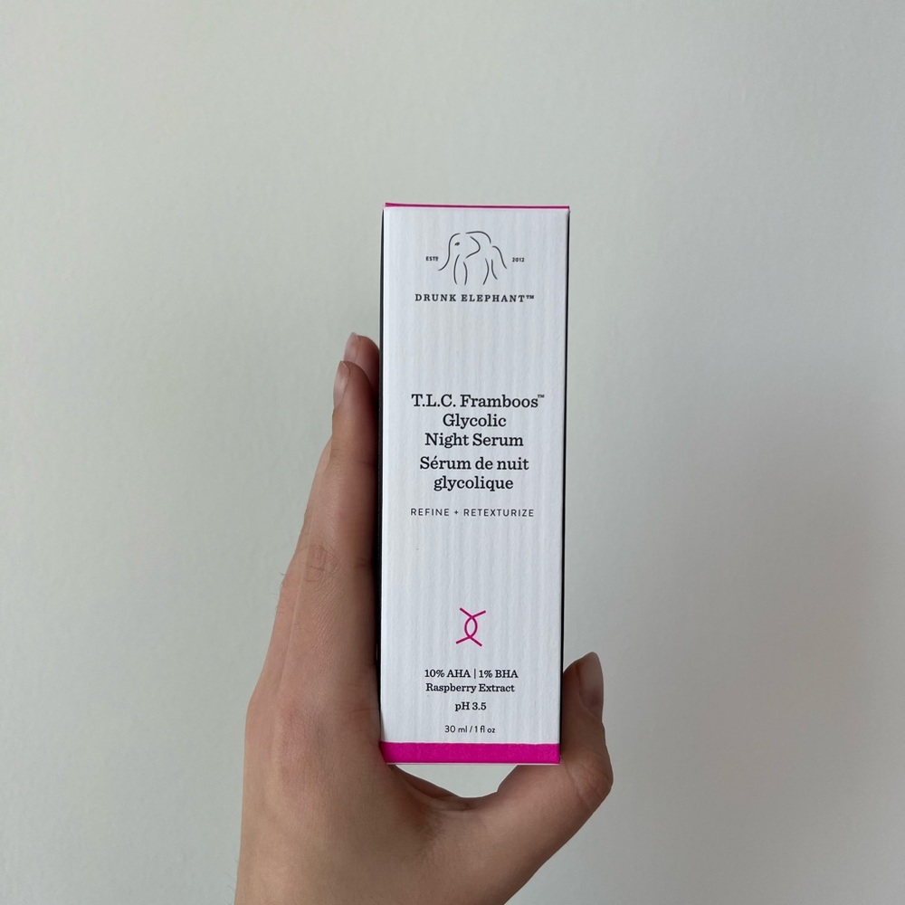 Drunk Elephant ☀️ NEW! Framboos Glycolic Night Serum 30 ml